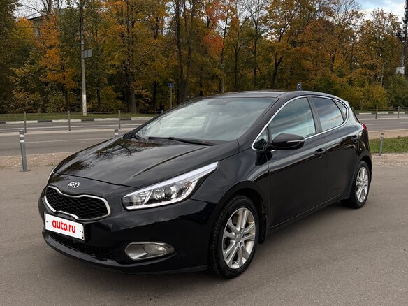 2015 Kia Ceed II, чёрный