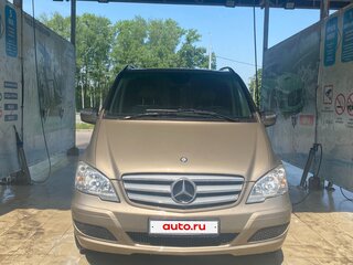 2011 Mercedes-Benz Viano Long L2 I (W639) Рестайлинг, бежевый, 1800000 рублей, вид 1