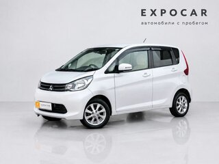 2015 Mitsubishi eK Wagon III, белый, 580000 рублей, вид 1