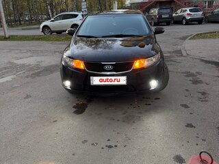 2009 Kia Cerato 5-speed II, чёрный, 670000 рублей, вид 1