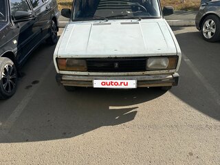 2002 Lada (ВАЗ) 2104 4-speed, белый, 110000 рублей, вид 1