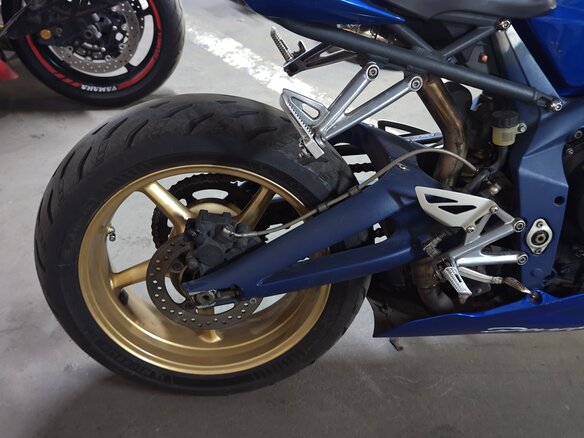 2010 Triumph Daytona 675, синий, 530000 рублей - вид 9
