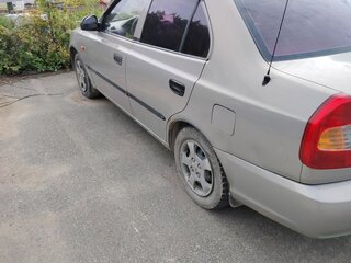 2008 Hyundai Accent ТагАЗ II, бежевый, 240000 рублей, вид 4