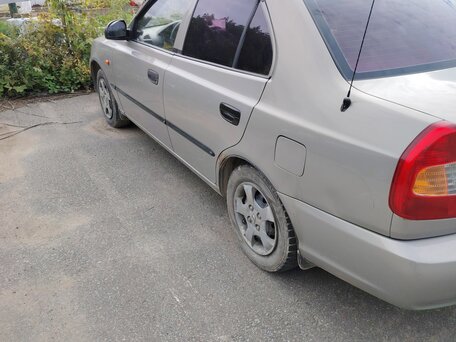 2008 Hyundai Accent ТагАЗ II, бежевый, 270000 рублей, вид 1