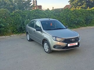 2019 Lada (ВАЗ) Granta I Рестайлинг, серый, 628000 рублей, вид 4