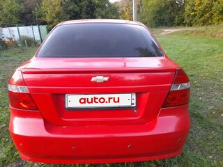 2008 Chevrolet Aveo I Рестайлинг, красный, 299999 рублей, вид 4