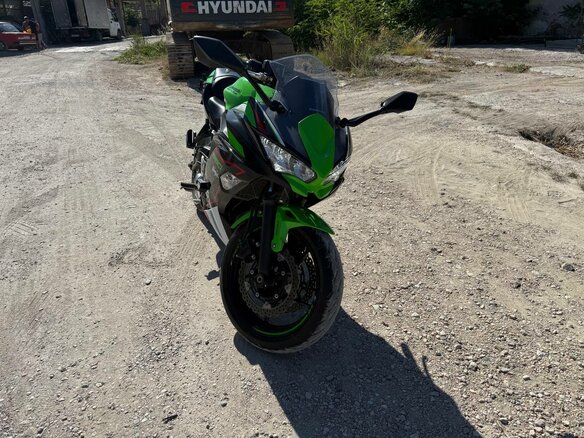 2022 Kawasaki Ninja 650, зелёный, 800000 рублей - вид 2