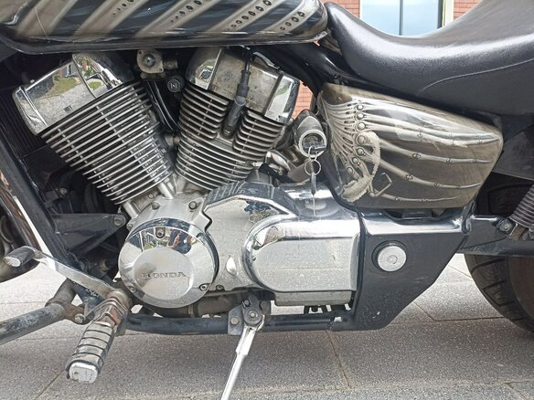 2005 Honda Shadow 750, серый, 385000 рублей - вид 10