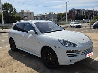 2013 Porsche Cayenne Diesel II (958), белый, 4850000 рублей, вид 3