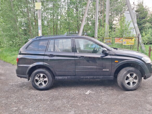 2008 SsangYong Kyron 5-speed I Рестайлинг, чёрный, 450000 рублей - вид 8