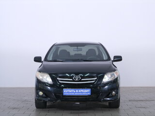 2008 Toyota Corolla X (E140, E150), чёрный, 649000 рублей, вид 2