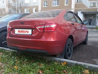 2016 Lada (ВАЗ) Vesta I, красный, 675000 рублей, вид 5