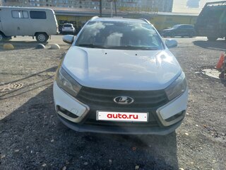 2020 Lada (ВАЗ) Vesta SW I, белый, 700000 рублей, вид 3