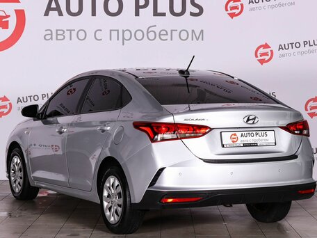 2021 Hyundai Solaris II Рестайлинг, серый, 1539000 рублей, вид 3