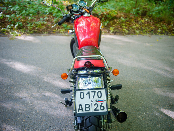 2001 Honda CB 400SS, красный, 250000 рублей - вид 4