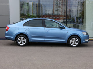 2015 Skoda Rapid I, синий, 1098000 рублей, вид 4