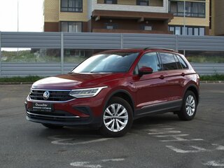 2021 Volkswagen Tiguan II Рестайлинг, красный, 1955000 рублей, вид 1