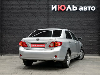 2008 Toyota Corolla X (E140, E150), серебристый, 720000 рублей, вид 4