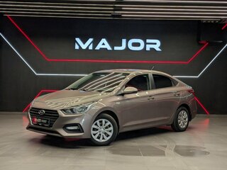 2018 Hyundai Solaris II, коричневый, 1220000 рублей, вид 1