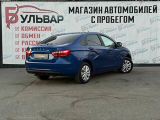 2021 Lada (ВАЗ) Vesta I, синий, 1163000 рублей, вид 5