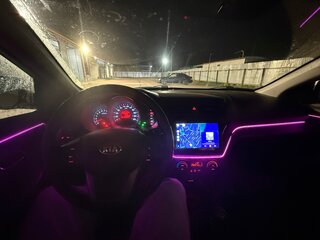 2014 Kia Rio 5-speed III, серебристый, 880000 рублей, вид 5