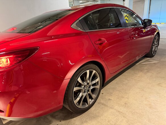 2017 Mazda 6 III (GJ) Рестайлинг, красный, 1850000 рублей - вид 8