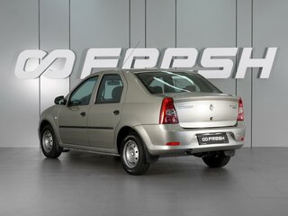 2011 Renault Logan I Рестайлинг, бежевый, 590000 рублей, вид 2