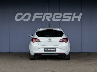 2012 Opel Astra J Рестайлинг, белый, 845000 рублей, вид 4