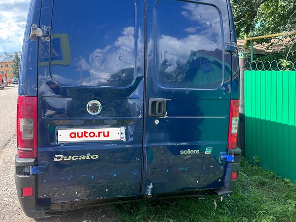 2011 Fiat Professional Ducato, синий, 650000 рублей - вид 3