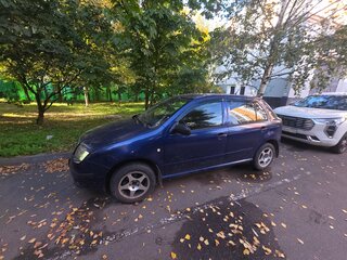 2006 Skoda Fabia I Рестайлинг, синий, 470000 рублей, вид 4