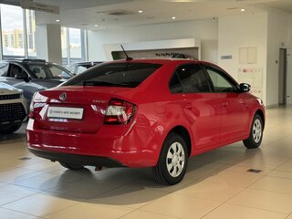 2019 Skoda Rapid I Рестайлинг, красный, 1315000 рублей, вид 4