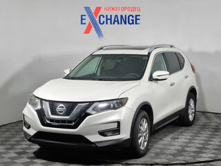 2017 Nissan Rogue II Рестайлинг, белый, 1325000 рублей, вид 1