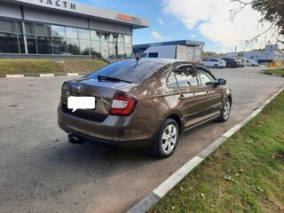 2019 Skoda Rapid I Рестайлинг, коричневый, 960000 рублей, вид 4