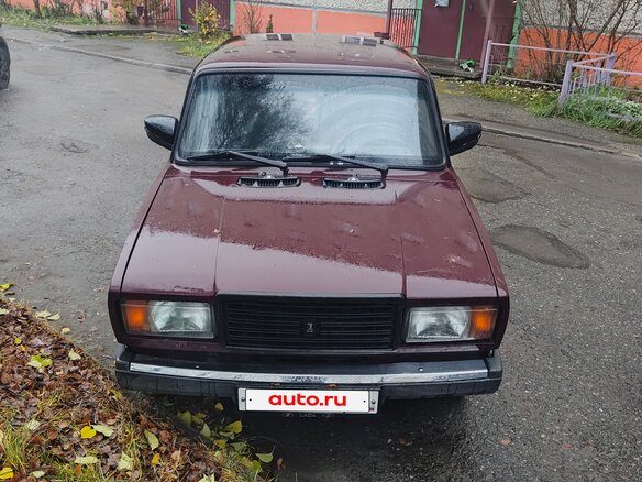 2009 Lada (ВАЗ) 2107, пурпурный, 300000 рублей