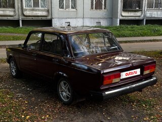 2006 Lada (ВАЗ) 2107, пурпурный, 165000 рублей, вид 5