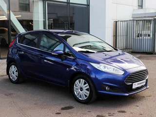 2015 Ford Fiesta Mk6 Рестайлинг, синий, 647000 рублей, вид 3
