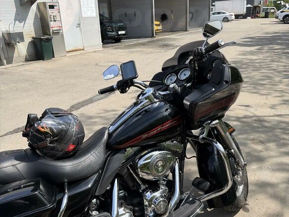 2007 Harley-Davidson Road Glide, чёрный, 800000 рублей - вид 1