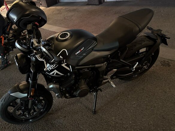 2023 Triumph Trident 660, чёрный, 780000 рублей - вид 1