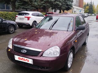 2008 Lada (ВАЗ) Priora I, пурпурный, 155000 рублей, вид 1