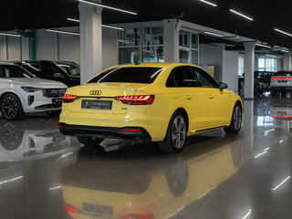2021 Audi A4 45 TFSI V (B9) Рестайлинг, жёлтый, 3770000 рублей, вид 4