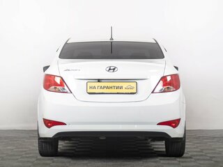 2016 Hyundai Solaris I Рестайлинг, белый, 1349000 рублей, вид 4