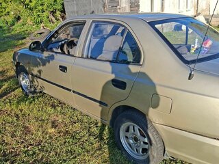 2005 Hyundai Accent ТагАЗ II, бежевый, 380000 рублей, вид 2