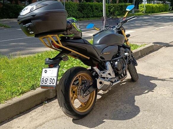 2013 Honda CB 600F Hornet, золотистый, 700000 рублей - вид 10