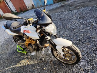 2008 Aprilia SL 750 Shiver, белый, 550000 рублей, вид 3