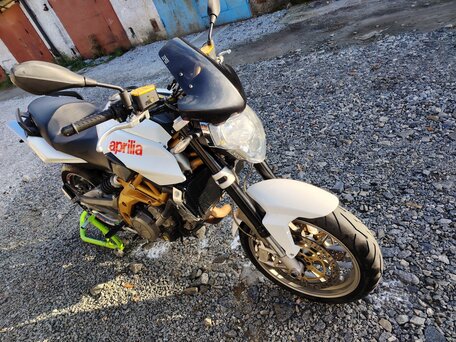 2008 Aprilia SL 750 Shiver, белый, 550000 рублей, вид 3