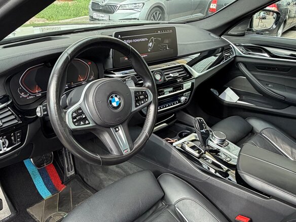 2021 BMW 5 серии 530i VII (G30/G31/G38) Рестайлинг, серый - вид 6