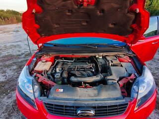 2010 Ford Focus II Рестайлинг, красный, 840000 рублей, вид 1