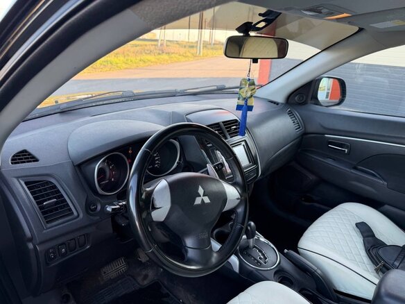 2012 Mitsubishi ASX I Рестайлинг, чёрный - вид 8