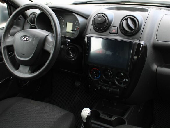 2016 Lada (ВАЗ) Granta I, чёрный - вид 4
