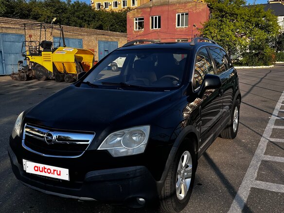 2007 Opel Antara I, чёрный, 590000 рублей